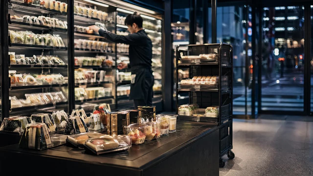 做日本便利店渠道,先把 SKU 做小、把补货做快